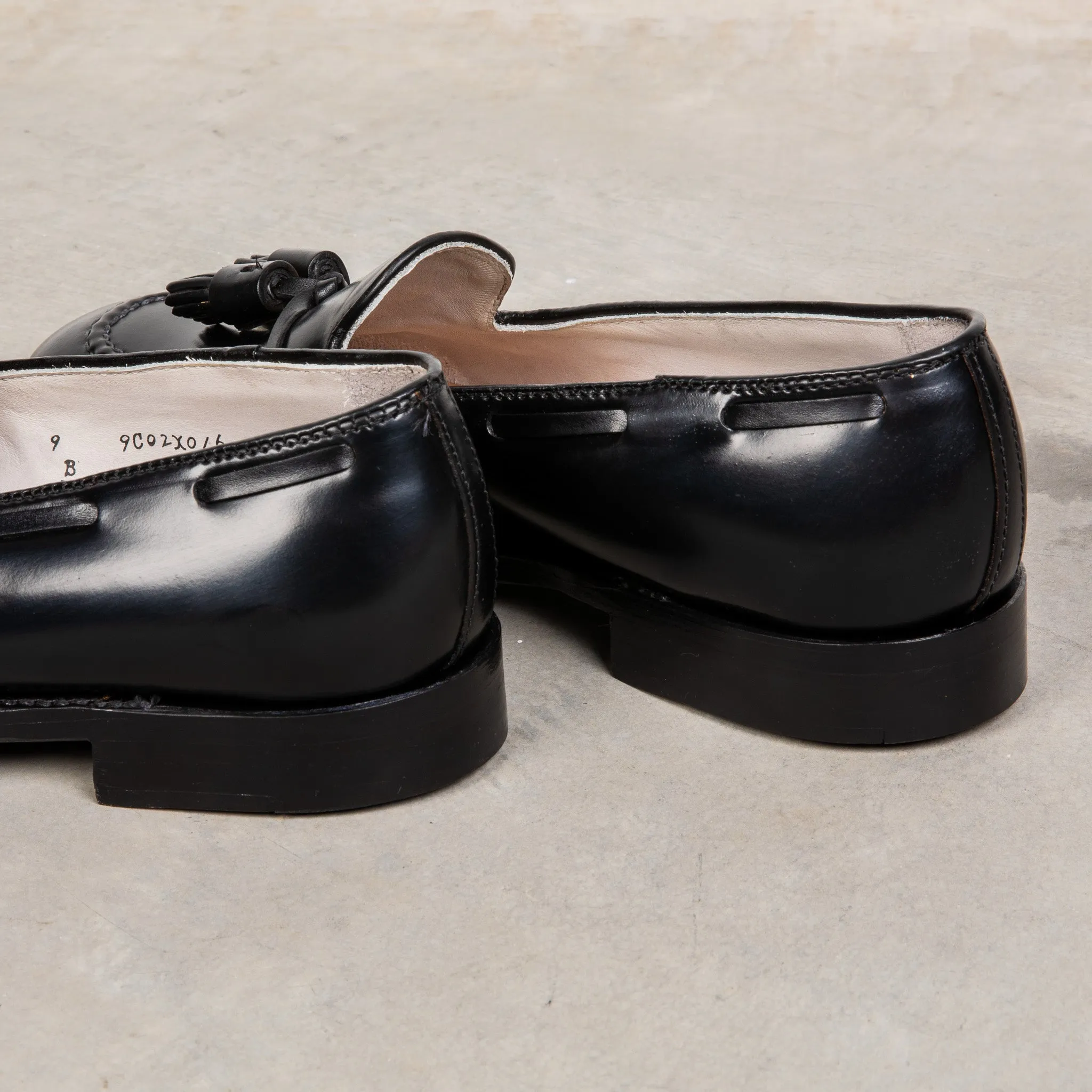 Alden X Frans Boone Black Cordovan Tassel Loafer