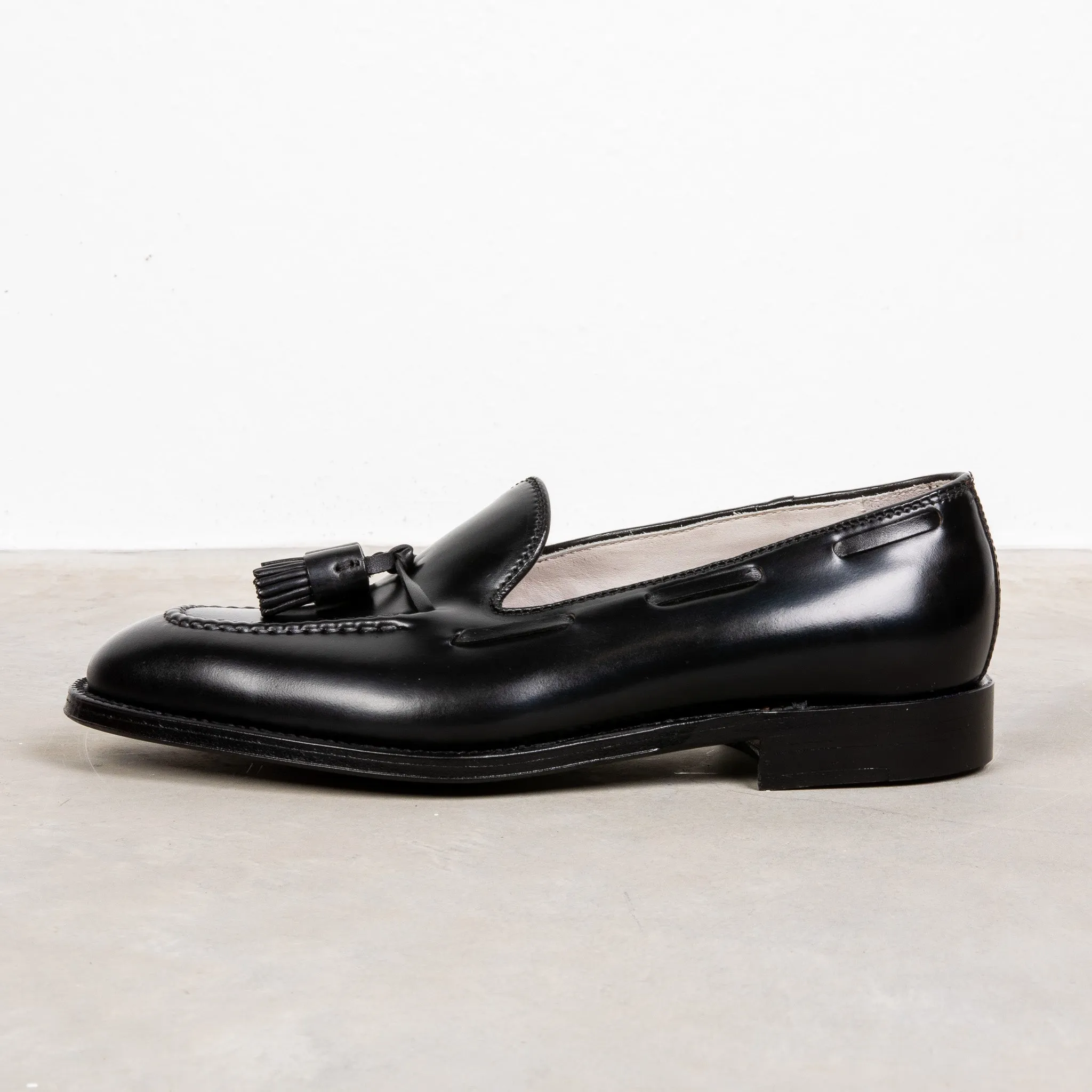 Alden X Frans Boone Black Cordovan Tassel Loafer