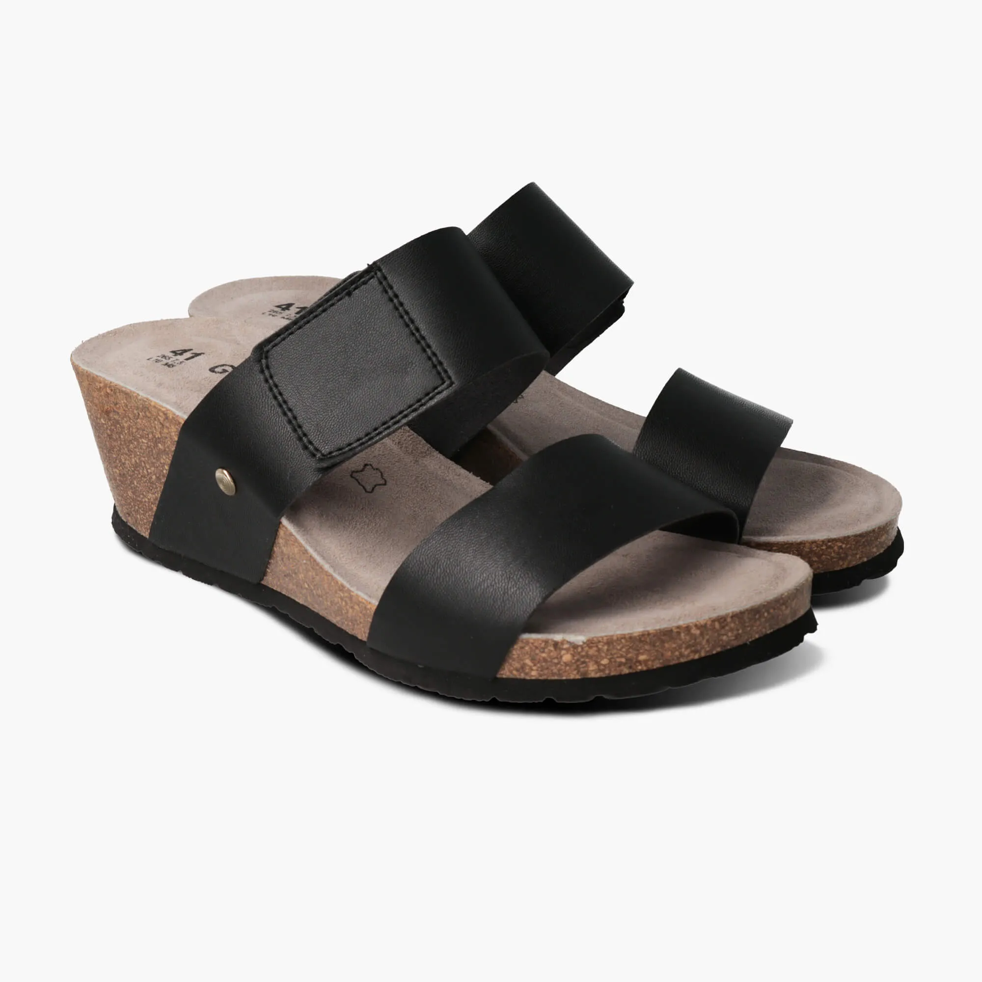 Aline Black Sandals