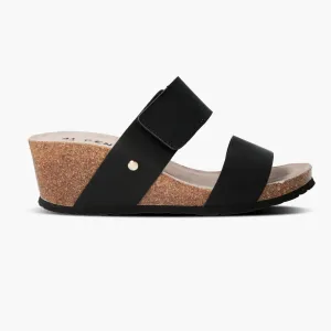 Aline Black Sandals