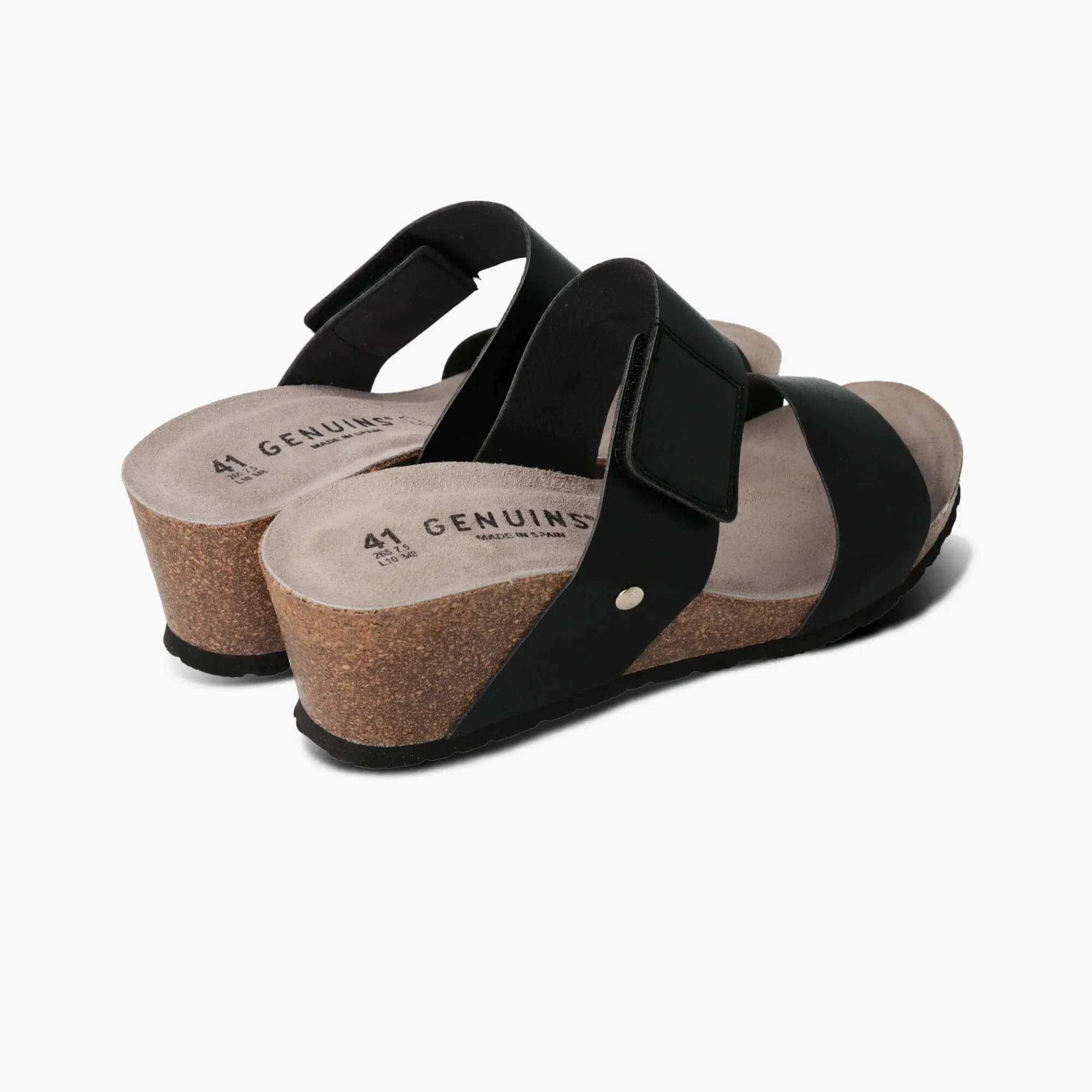 Aline Black Sandals