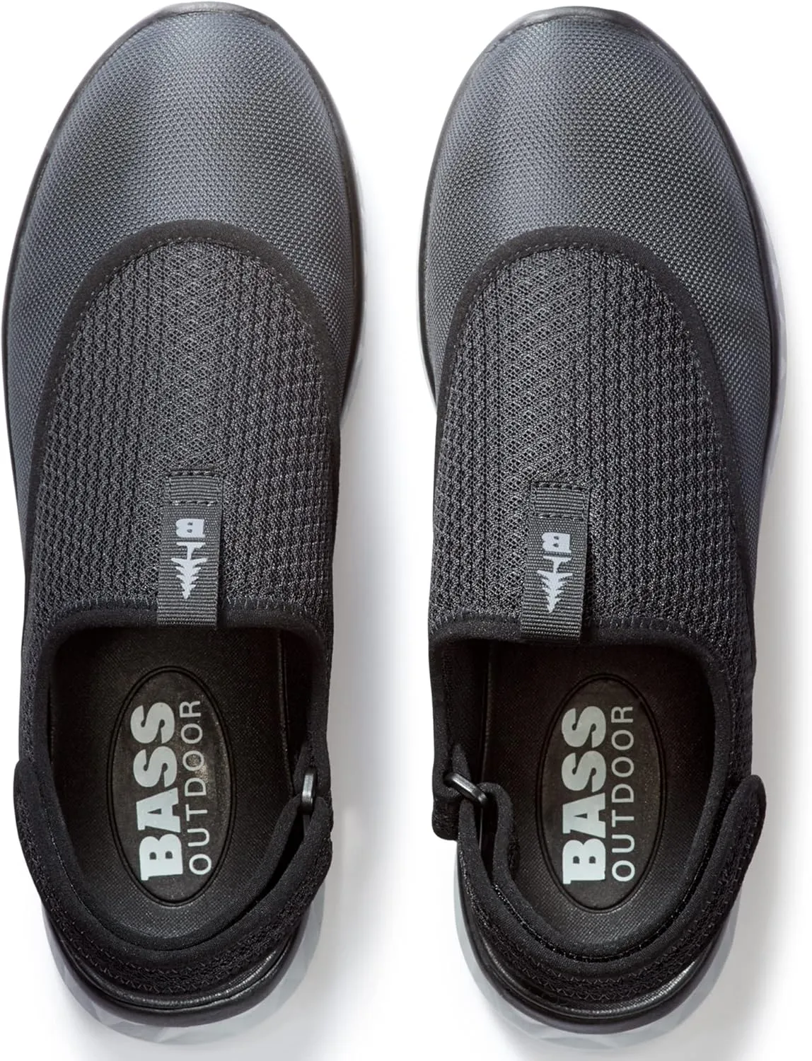 BASS OUTDOOR Men's Hex Action Hiking Shoes  Traction Sole Slip-ons