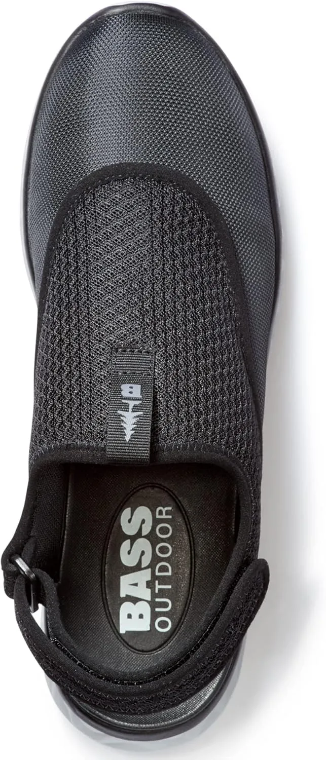 BASS OUTDOOR Men's Hex Action Hiking Shoes  Traction Sole Slip-ons
