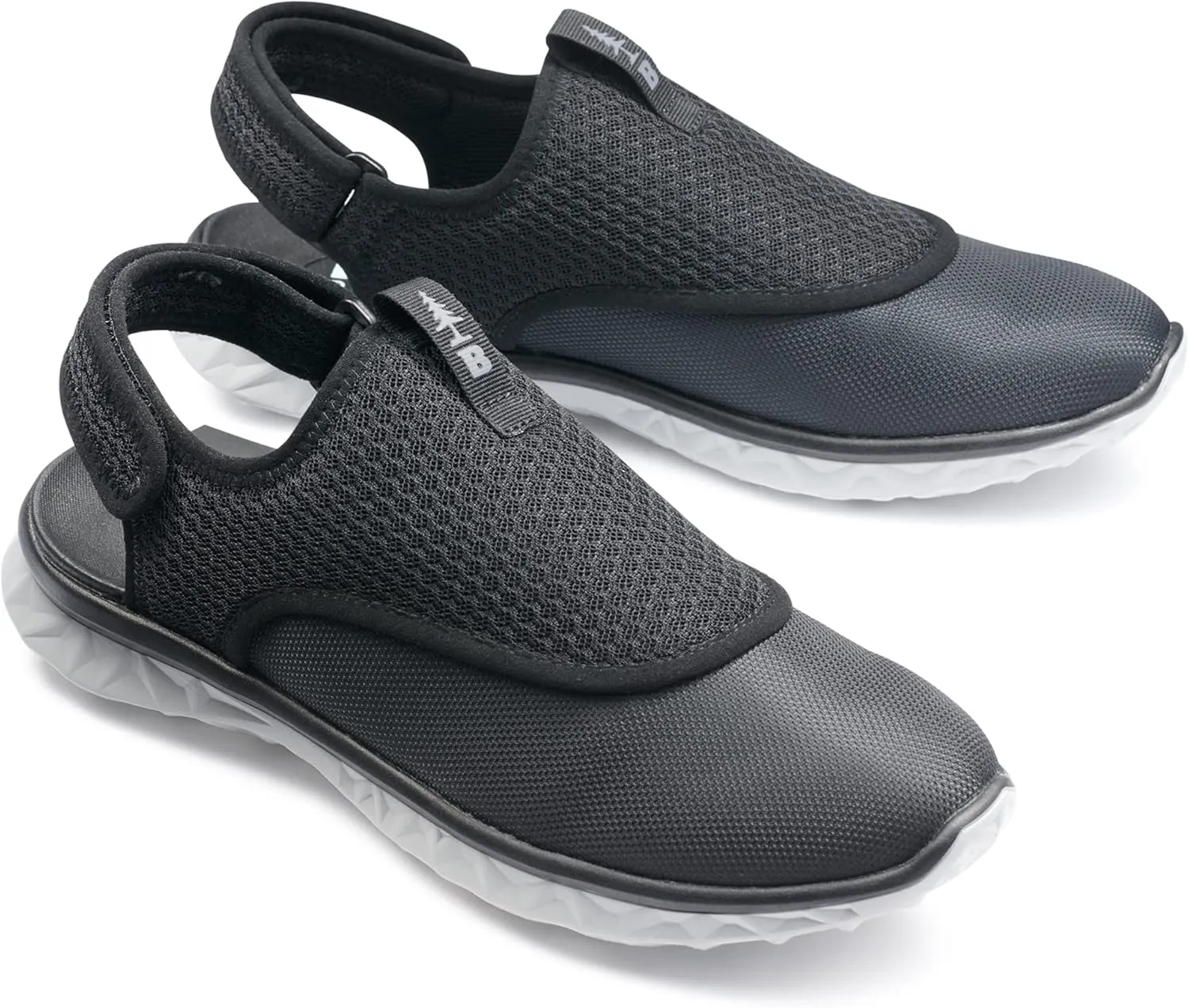 BASS OUTDOOR Men's Hex Action Hiking Shoes  Traction Sole Slip-ons