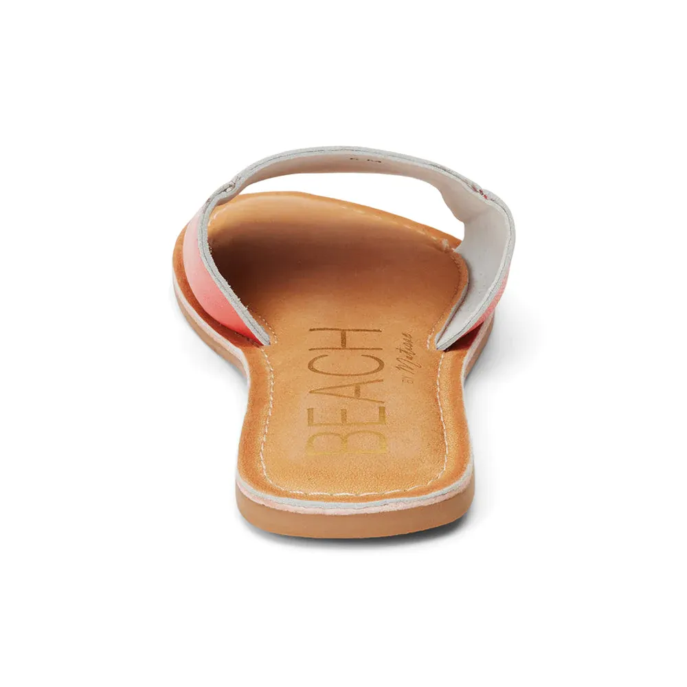Bonfire Slide Sandal / Pink/Red