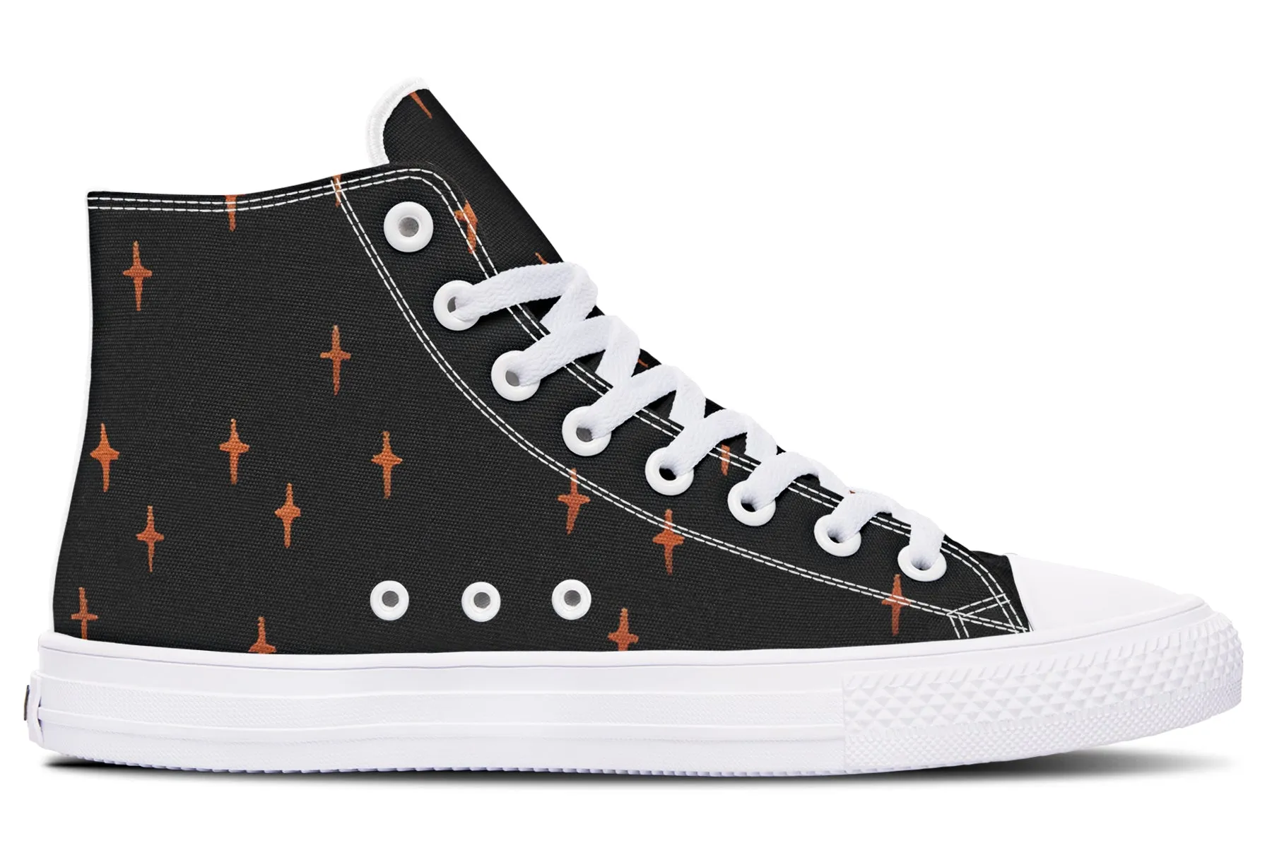 Boo High Tops - Classic Premium Canvas Shoes with Comfortable and Durable Soles