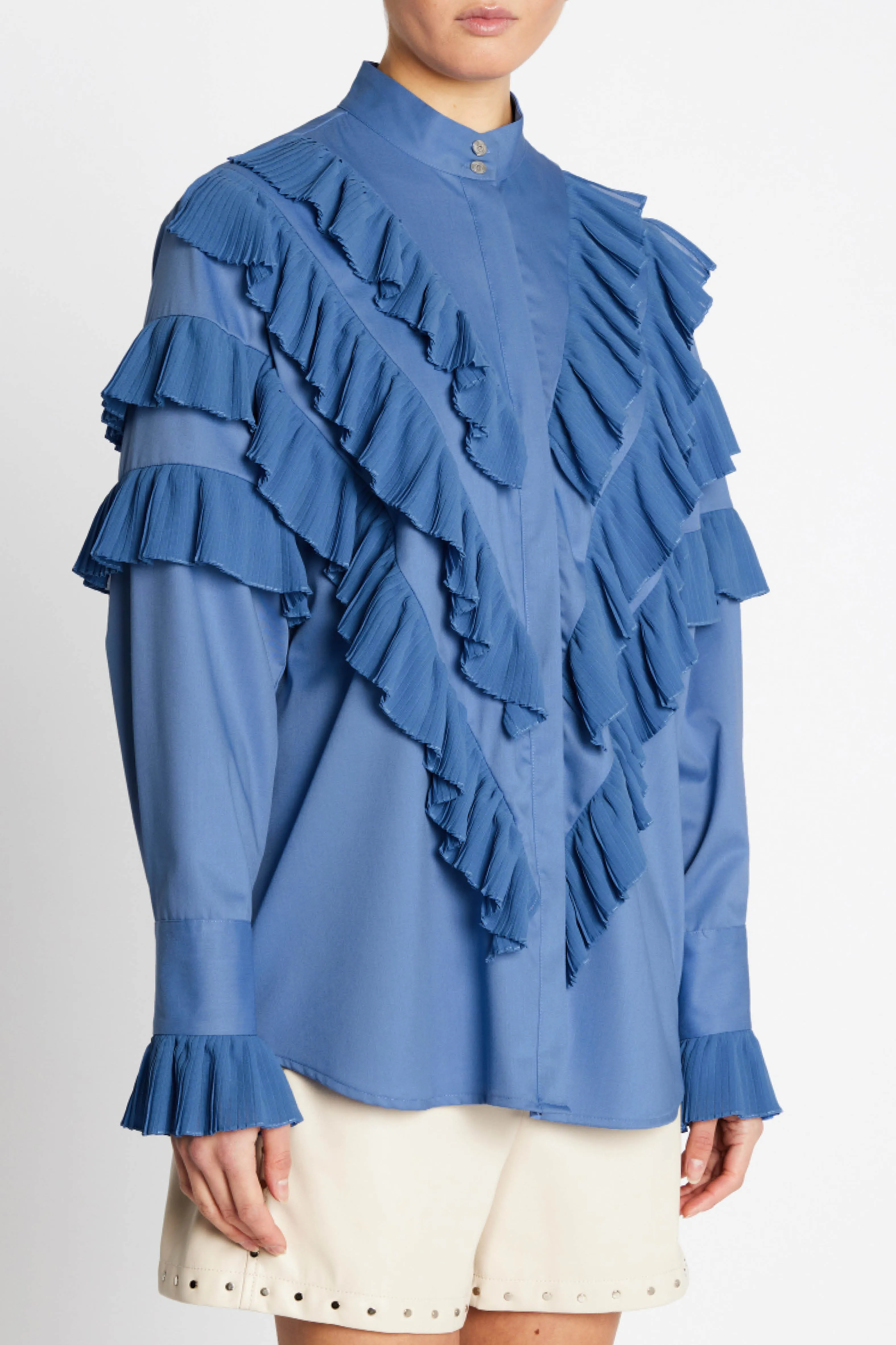 CardiniBBTilja shirt - Cornflower blue
