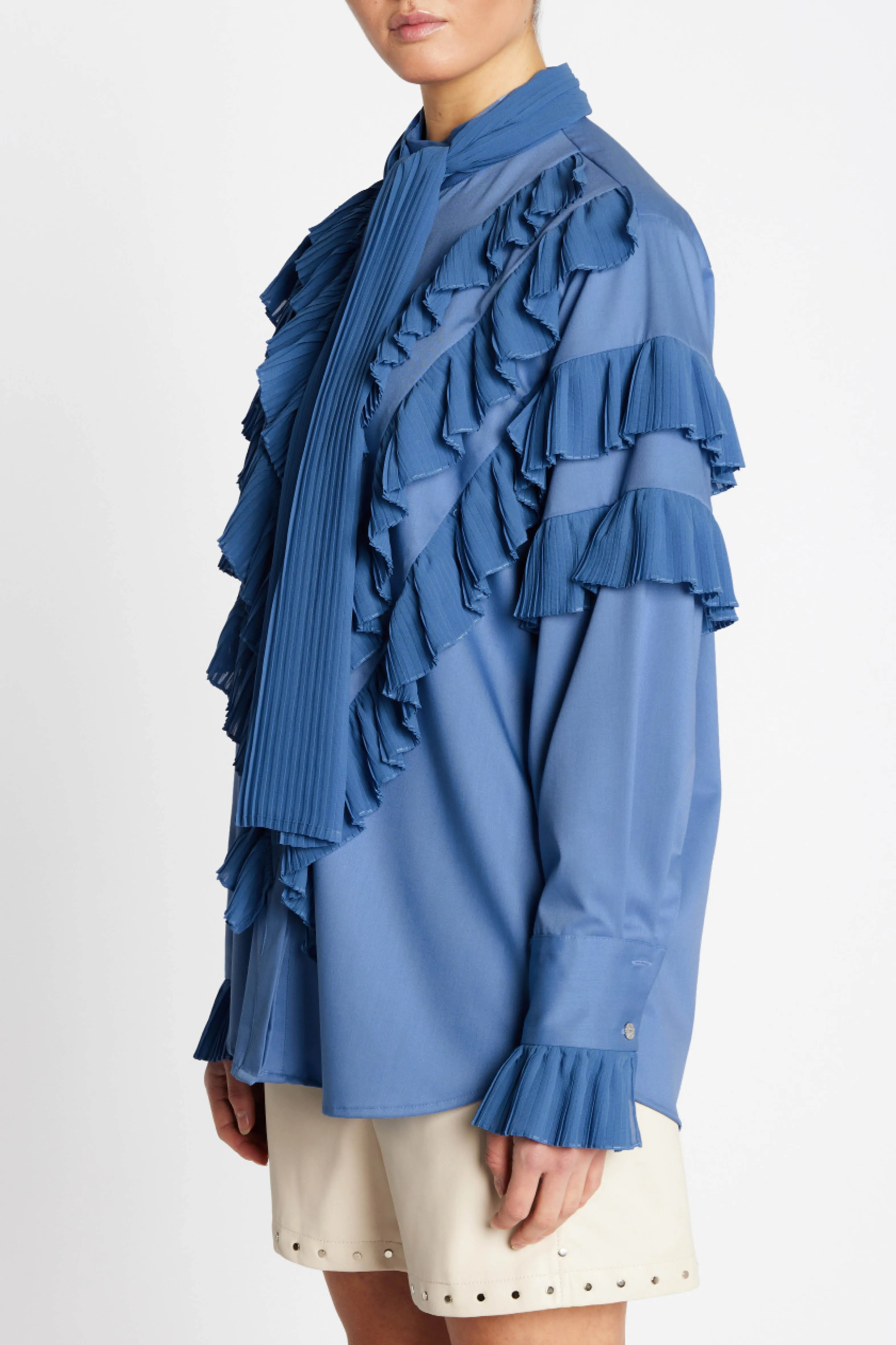 CardiniBBTilja shirt - Cornflower blue