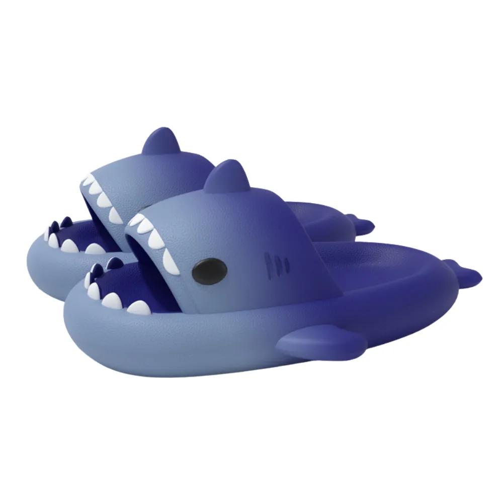 Comfortable Gradient Shark Slippers