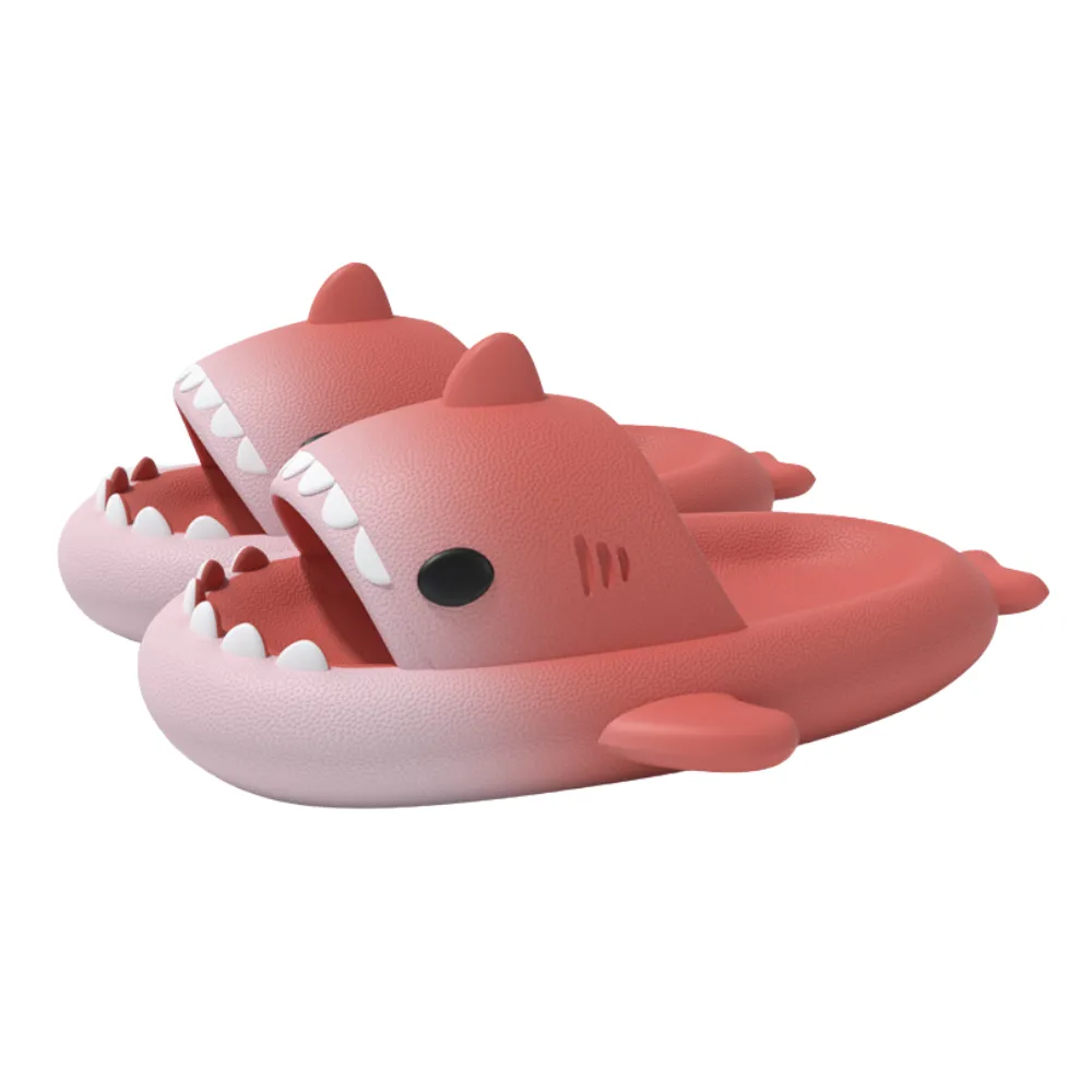 Comfortable Gradient Shark Slippers