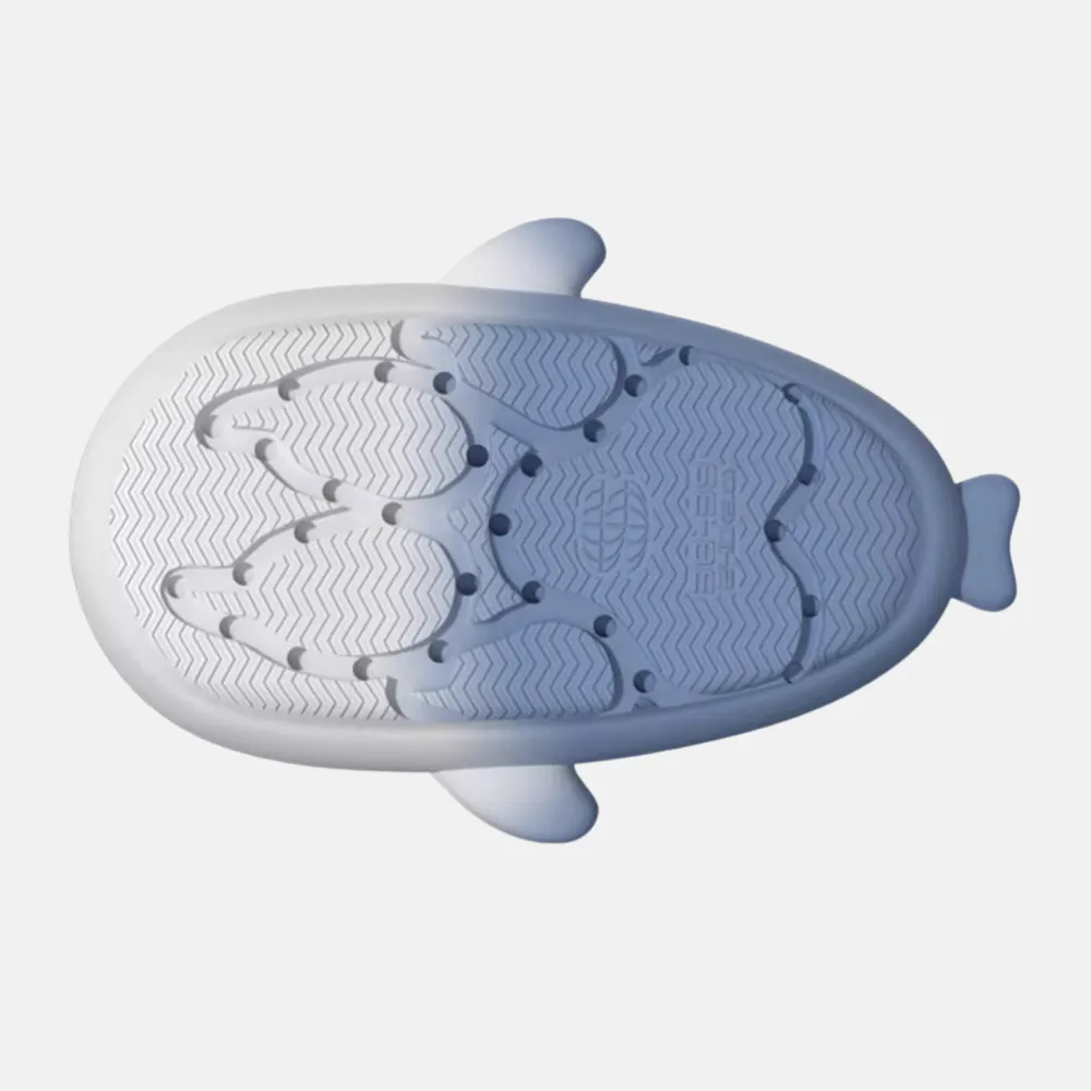 Comfortable Gradient Shark Slippers