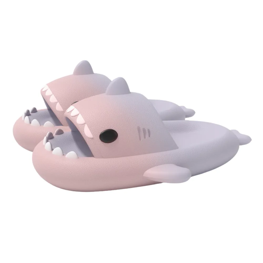 Comfortable Gradient Shark Slippers