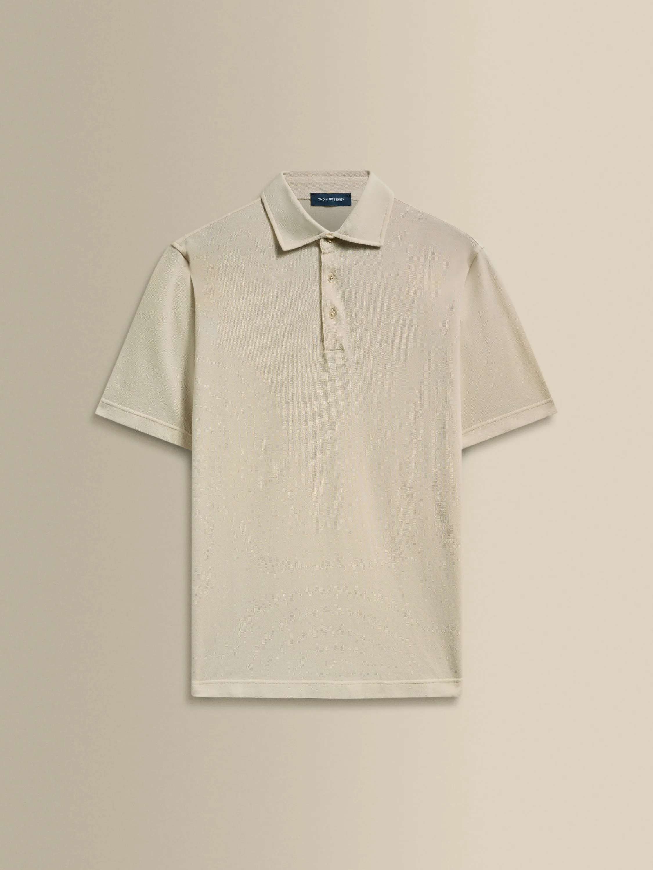 Cotton Pique Polo Shirt