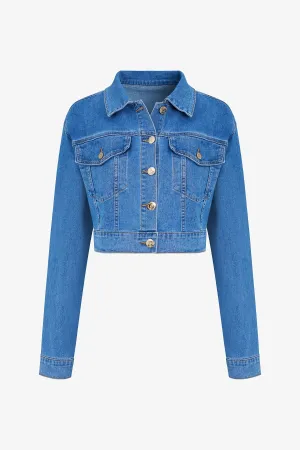 Cropped Denim Jacket | Ema&Carla