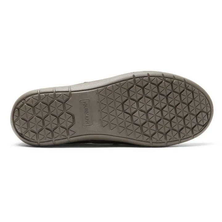 Dunham Men's Fitsmart Nubuck Slippers- Dark Brown
