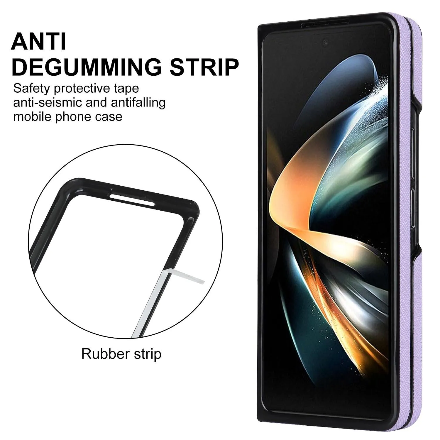 Foldable Cross Pattern Phone Case - Compact Design