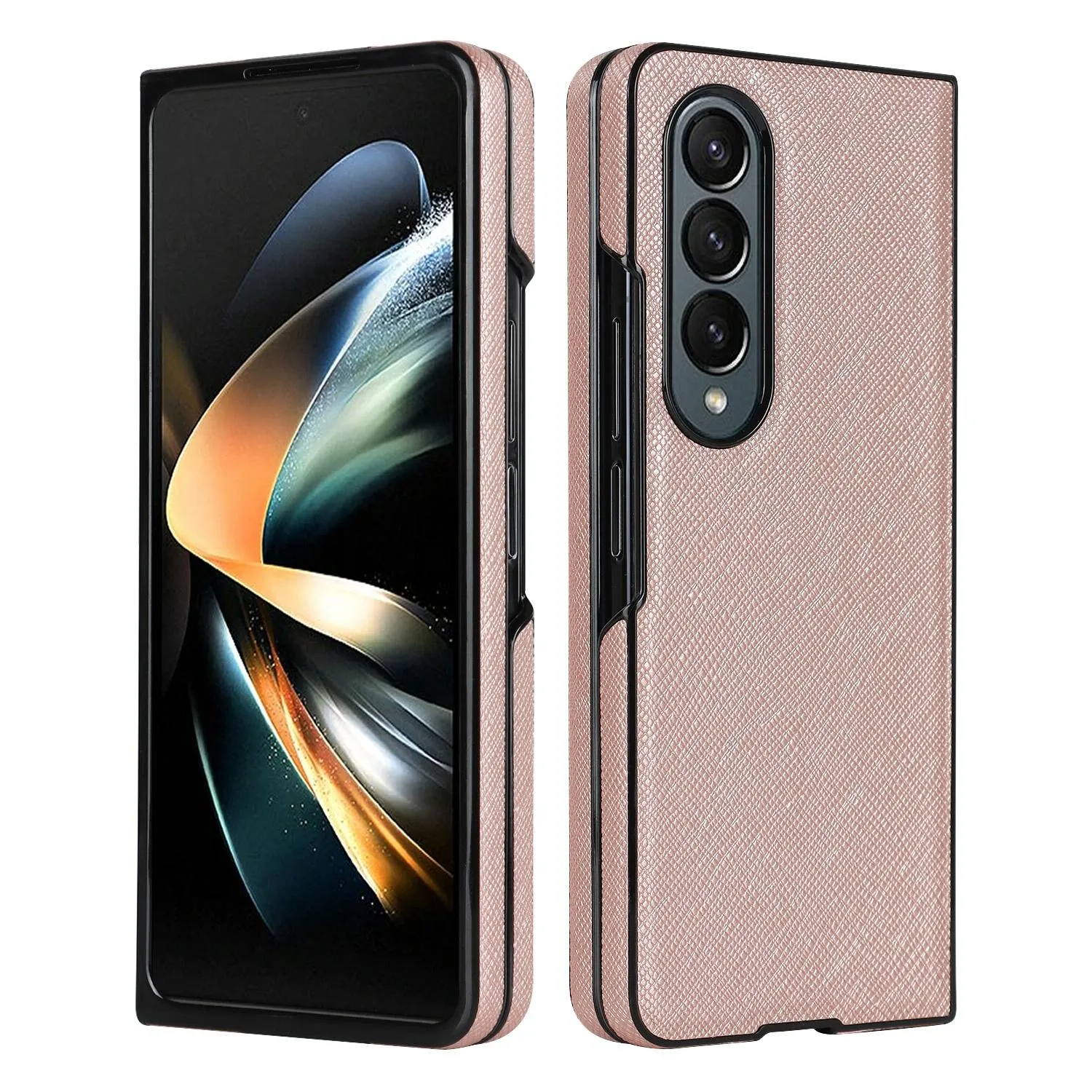 Foldable Cross Pattern Phone Case - Compact Design