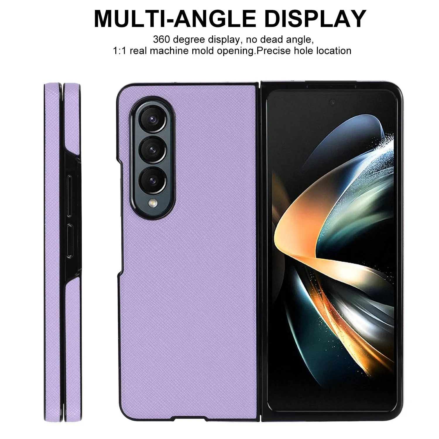 Foldable Cross Pattern Phone Case - Compact Design