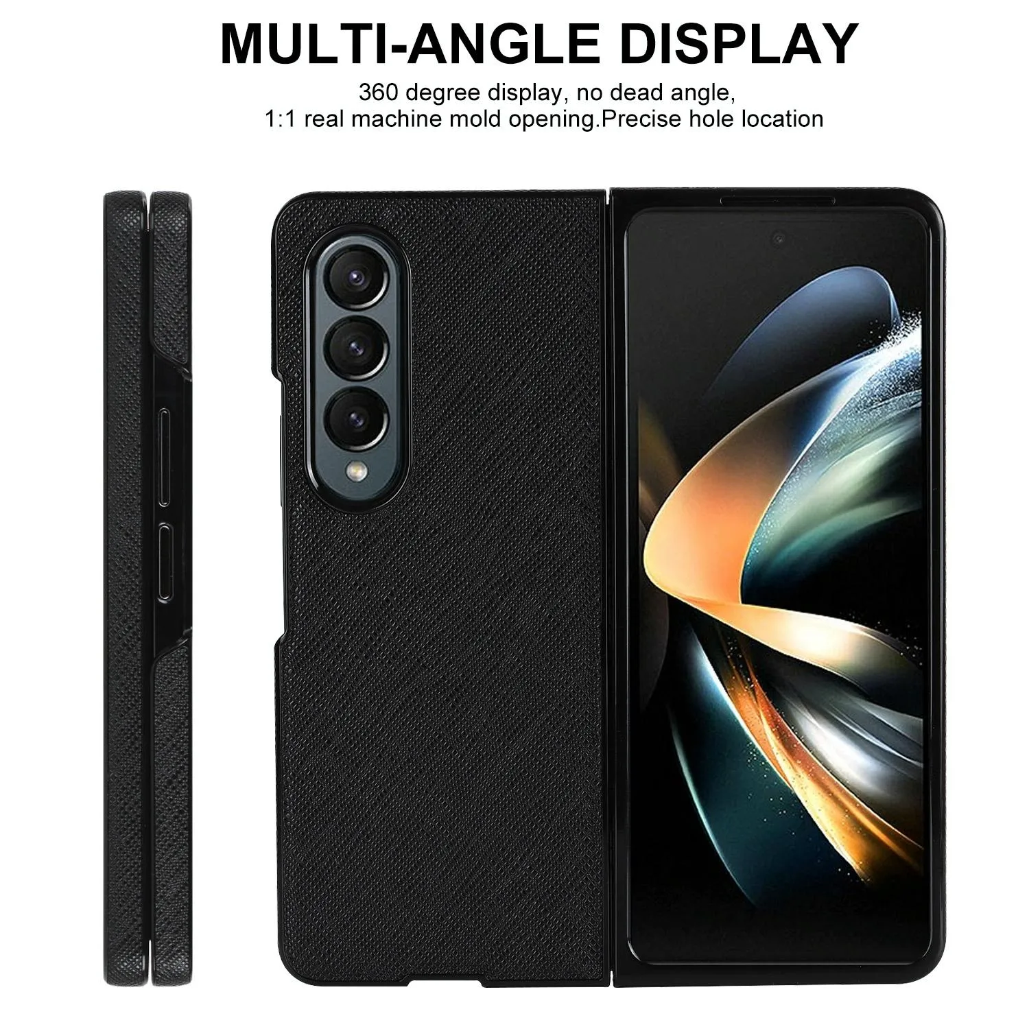 Foldable Cross Pattern Phone Case - Compact Design