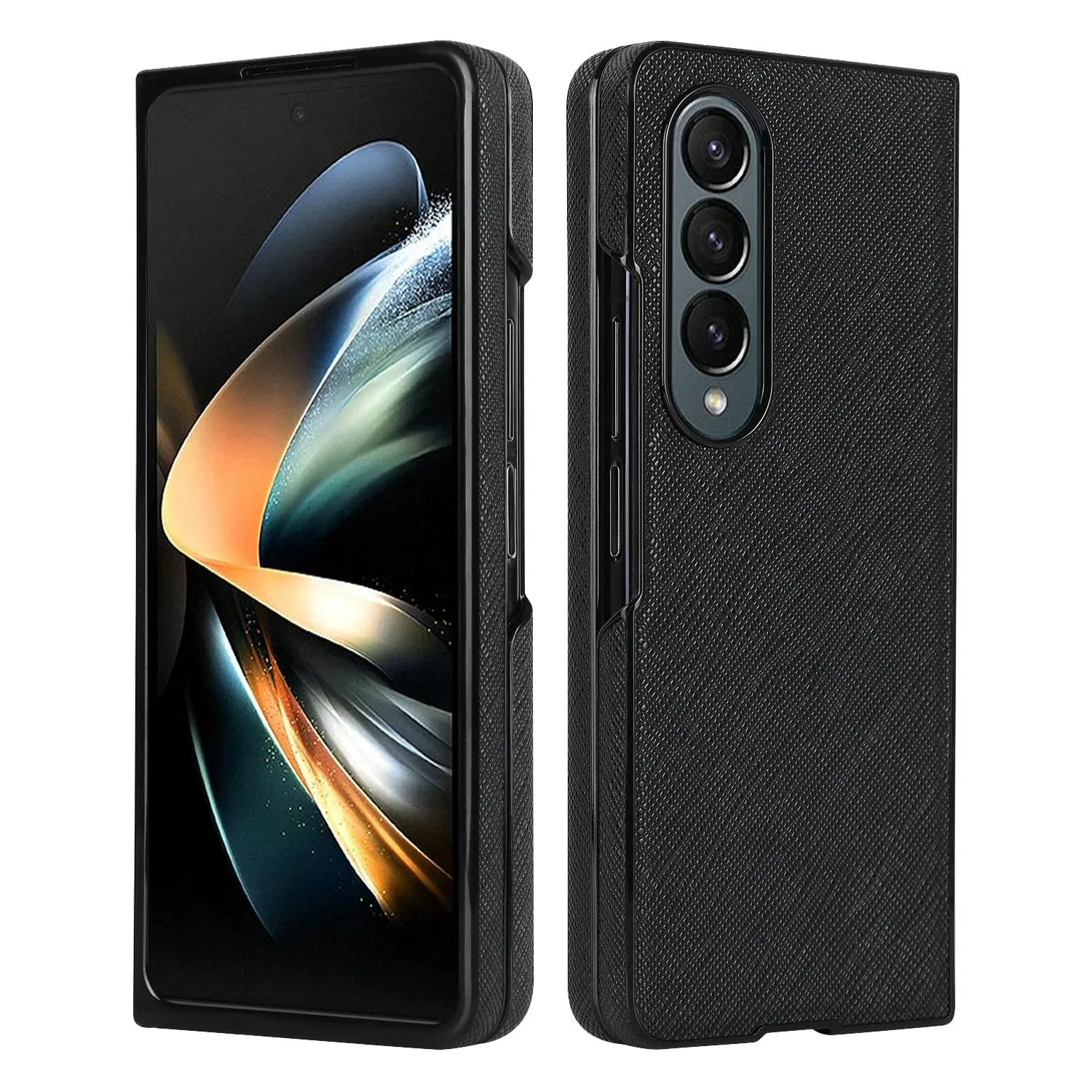 Foldable Cross Pattern Phone Case - Compact Design