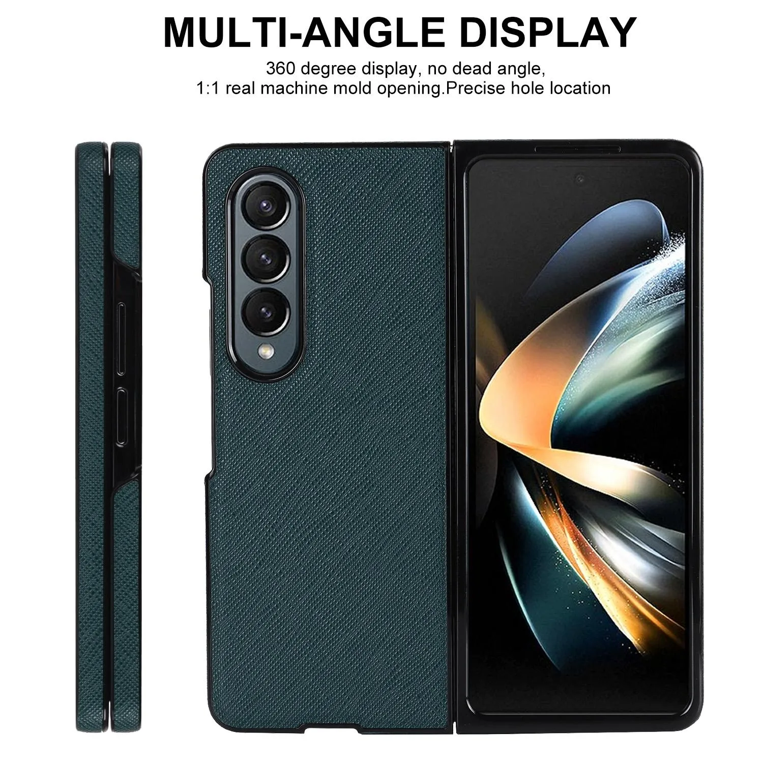 Foldable Cross Pattern Phone Case - Compact Design