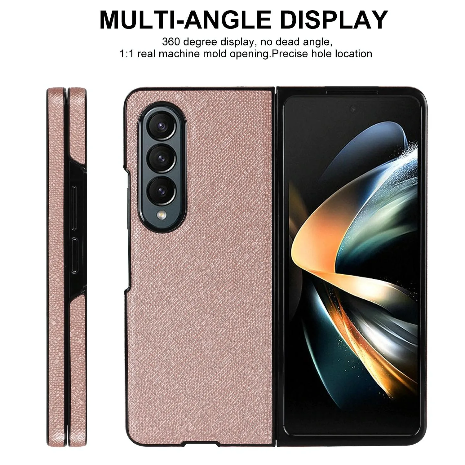 Foldable Cross Pattern Phone Case - Compact Design