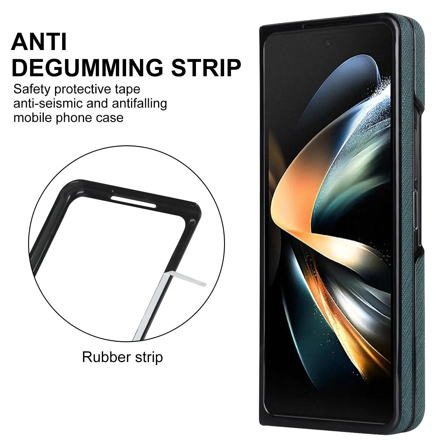 Foldable Cross Pattern Phone Case - Compact Design