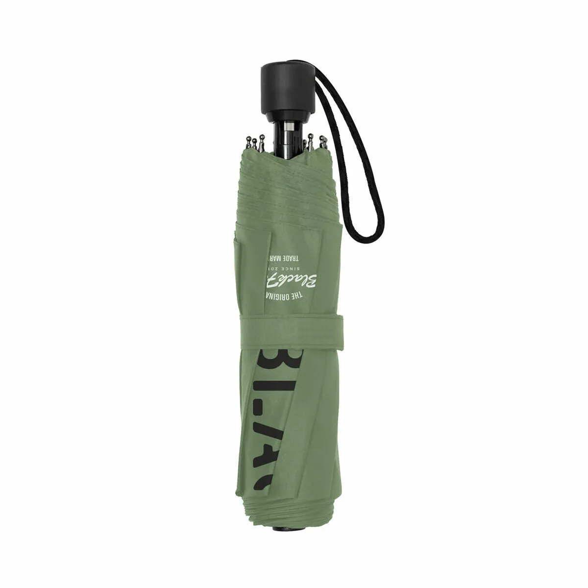 Foldable Umbrella BlackFit8 Gradient Black Military green ( 98 cm)