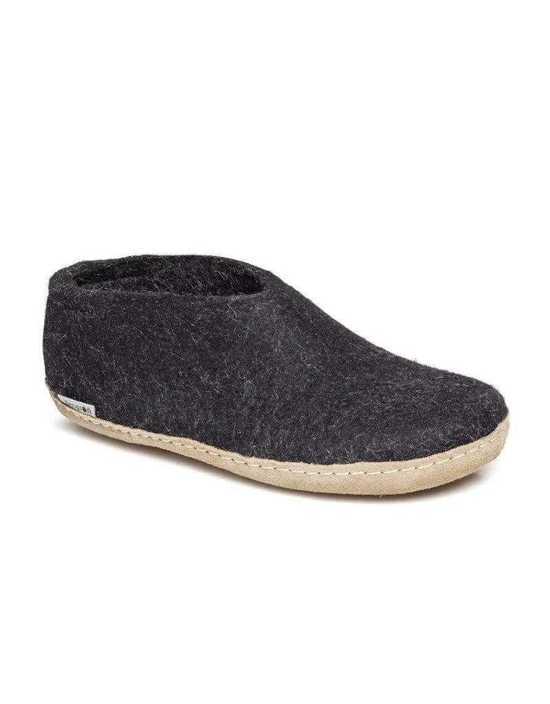 Glerups Slipper Shoes | Leather Sole
