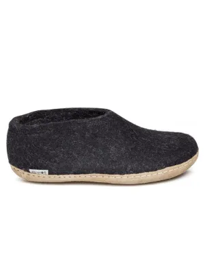 Glerups Slipper Shoes | Leather Sole