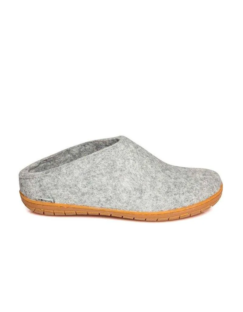 Glerups Slipper Slip-on | Rubber Sole - Honey