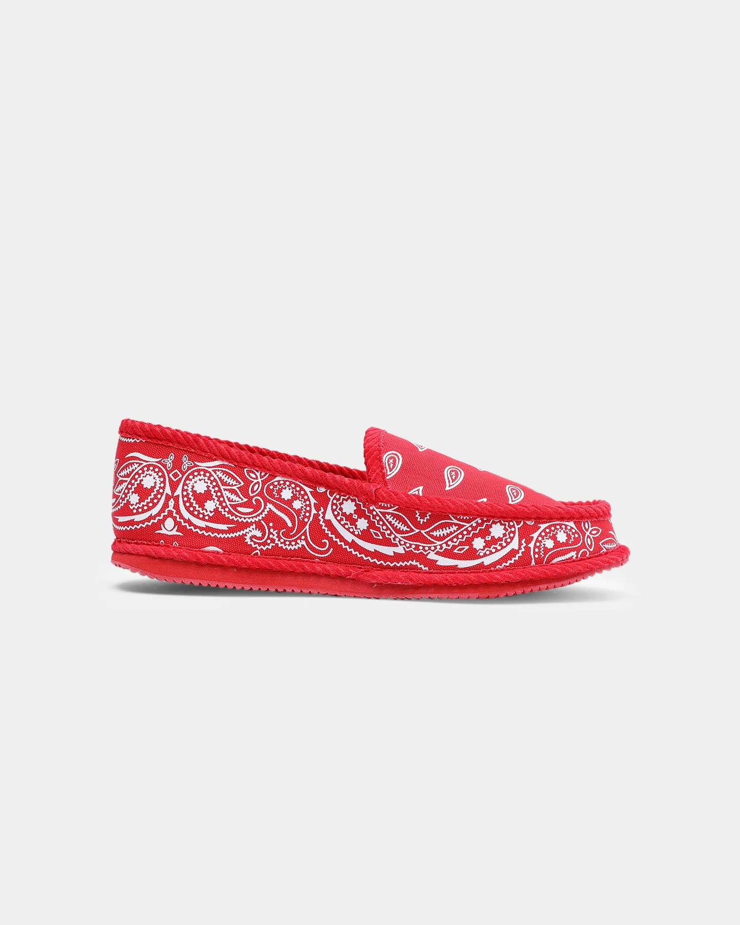 Goat Crew Bandana Slipper Red/White