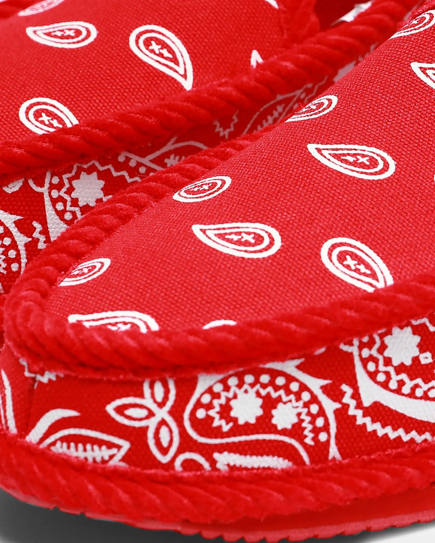 Goat Crew Bandana Slipper Red/White