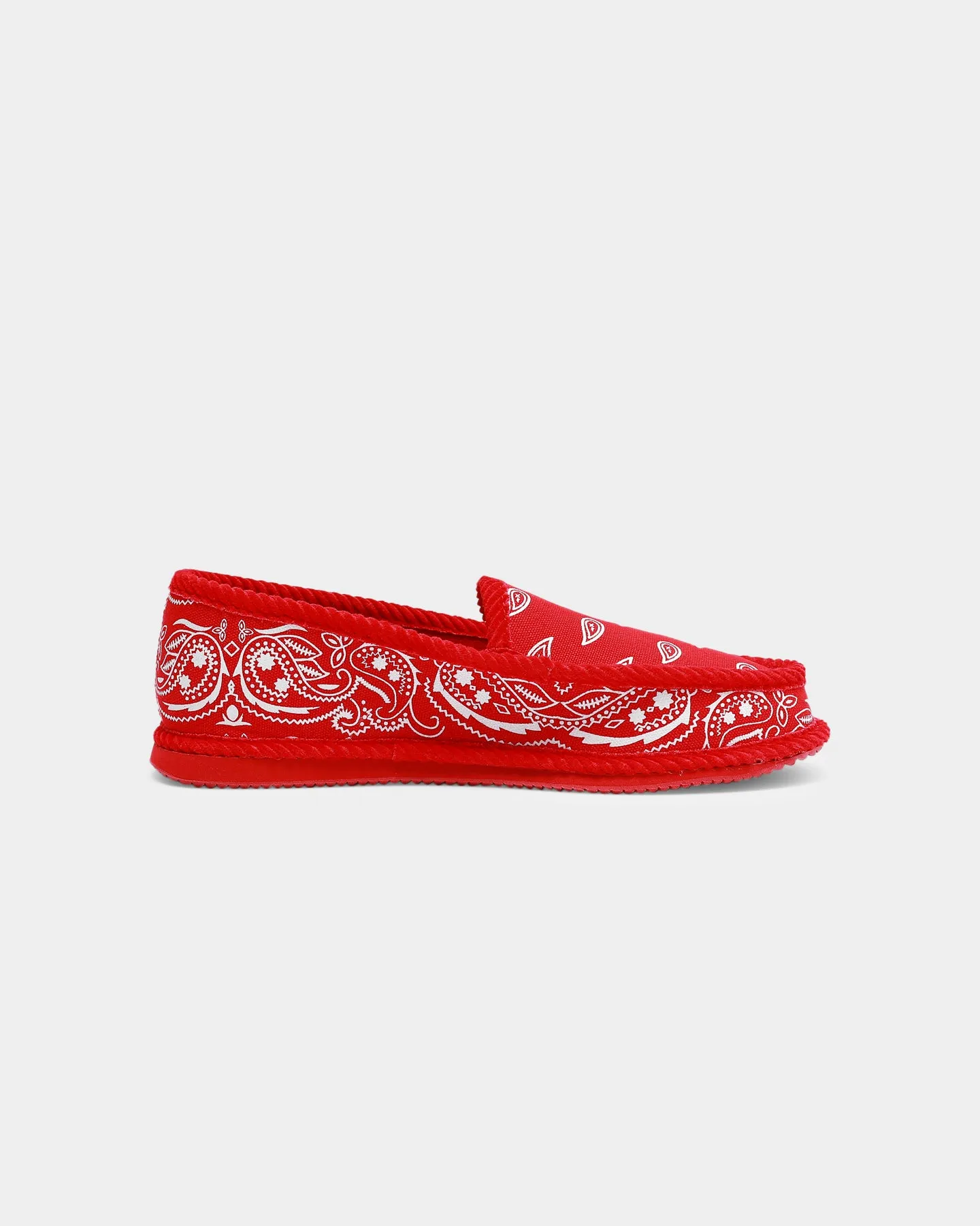 Goat Crew Bandana Slipper Red/White