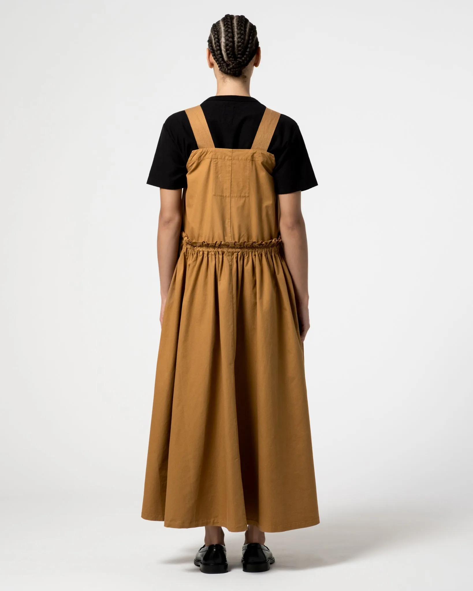 G.o.D Sun Dress Light Cotton Drill Almond