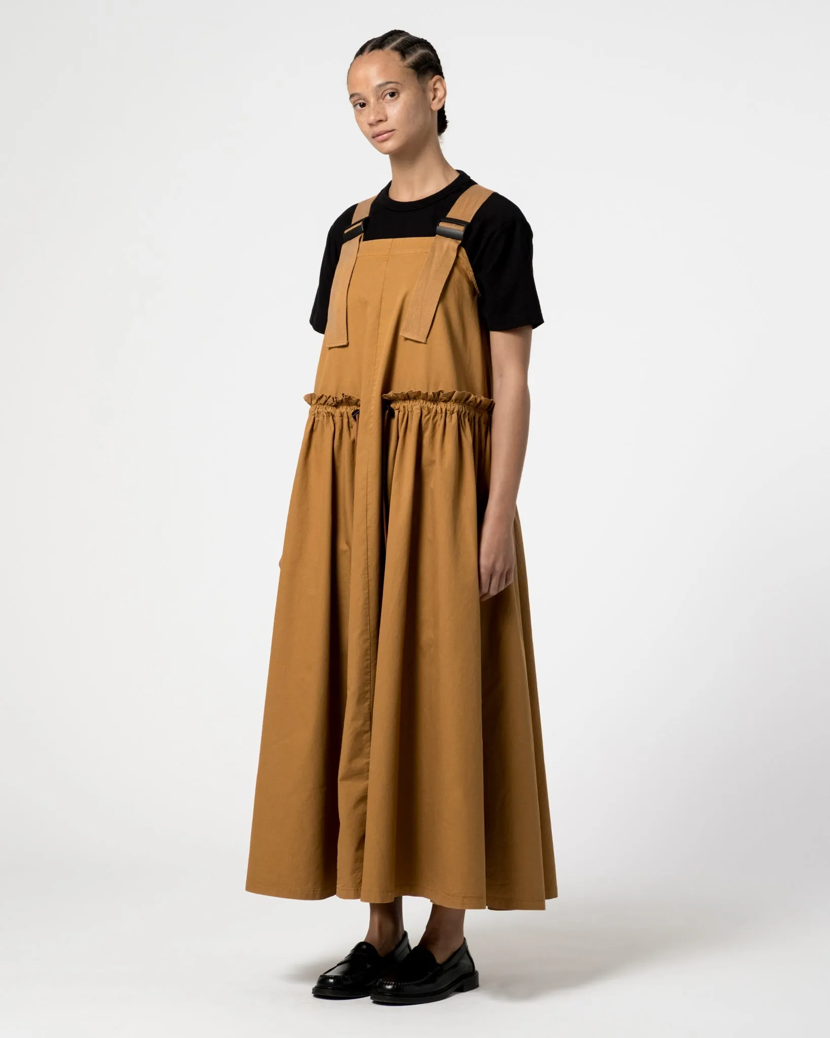 G.o.D Sun Dress Light Cotton Drill Almond