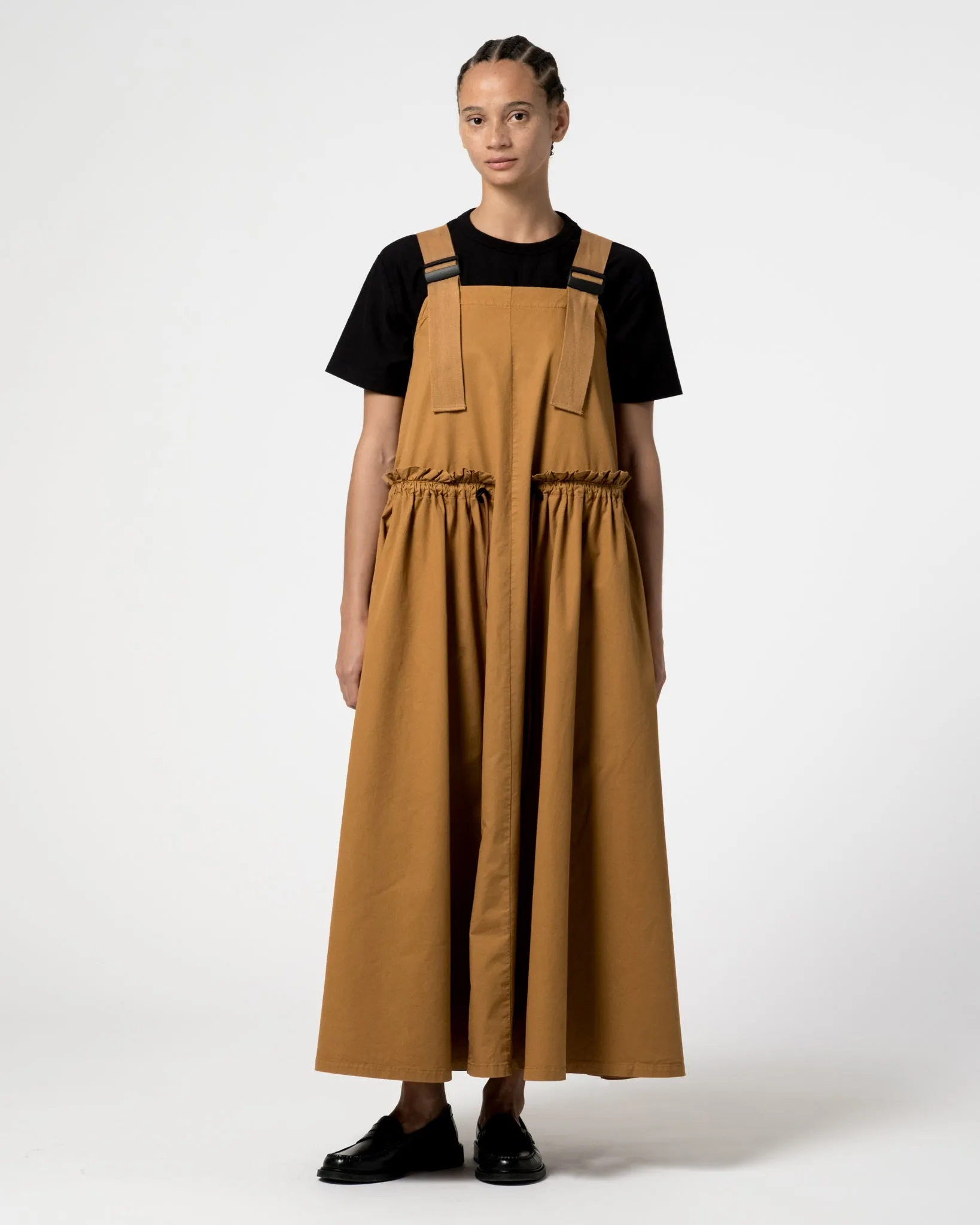 G.o.D Sun Dress Light Cotton Drill Almond