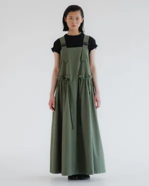 G.o.D Sun Dress Light Cotton Drill Litchen