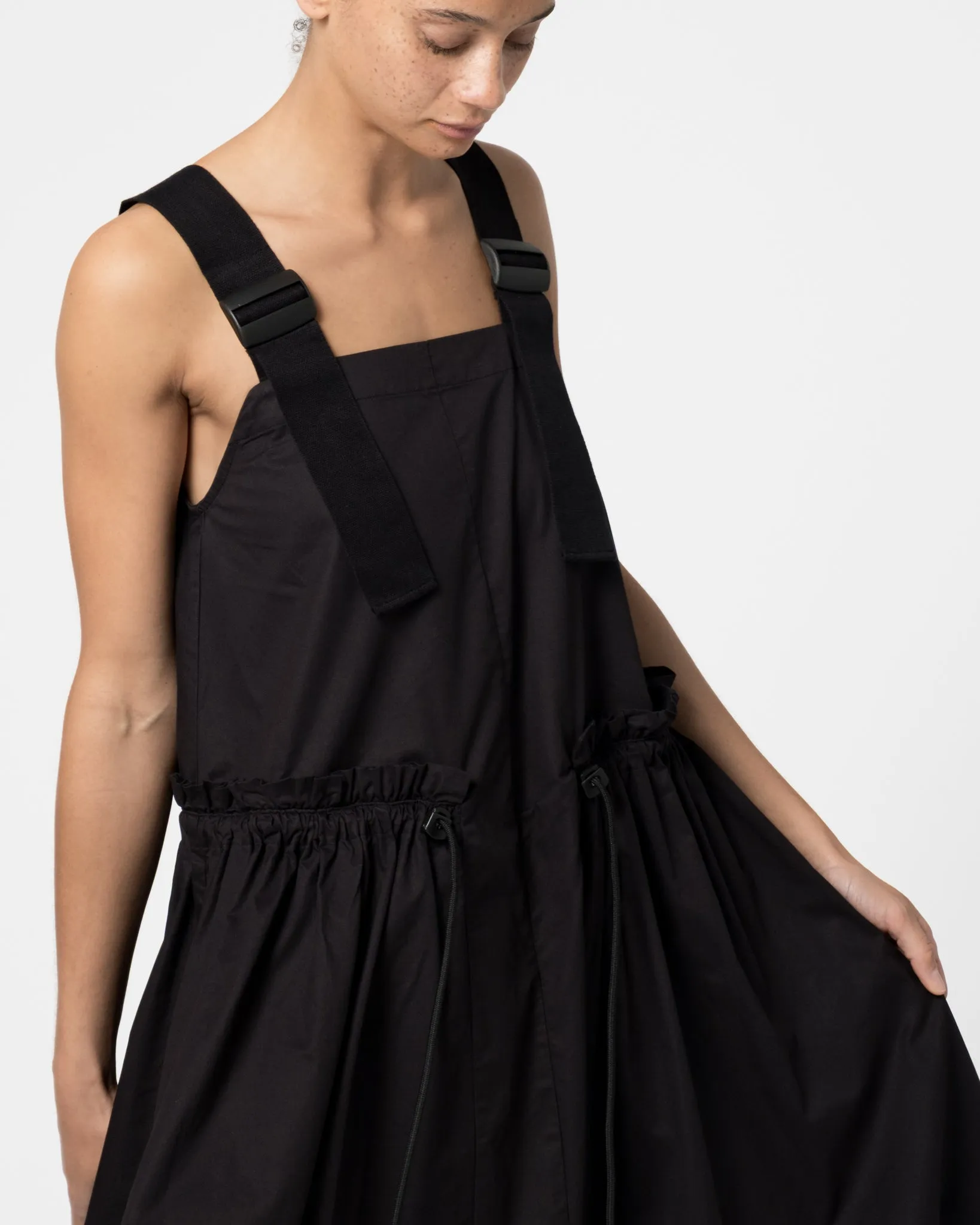 G.o.D Sun Dress Poplin Black