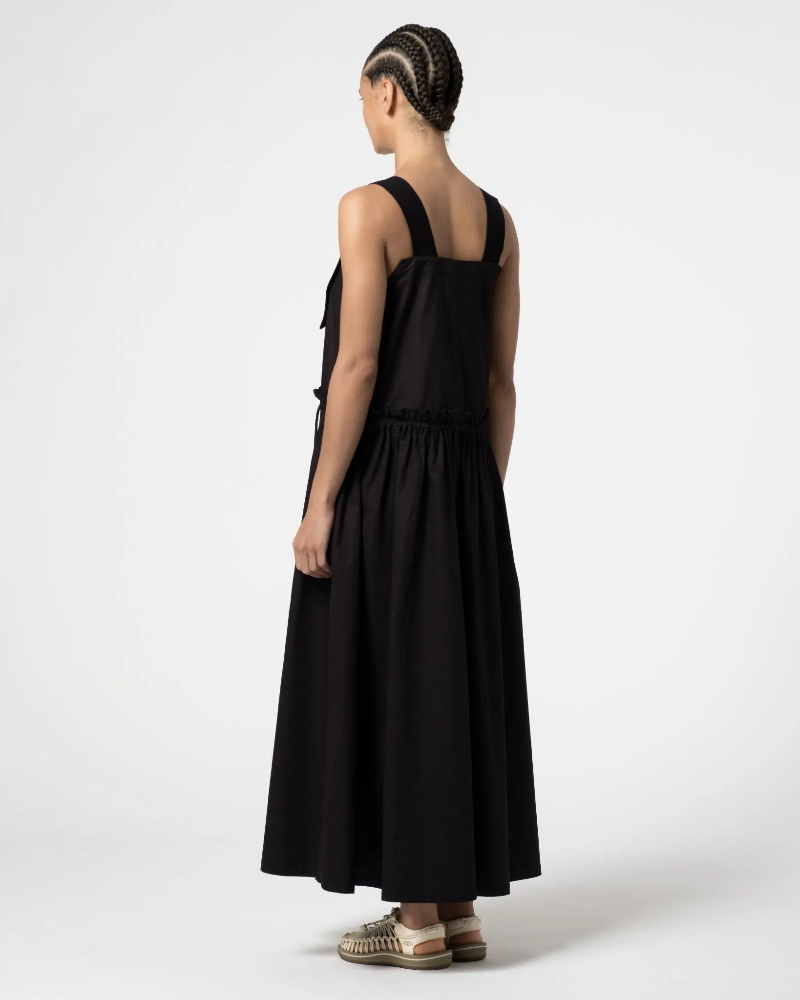 G.o.D Sun Dress Poplin Black