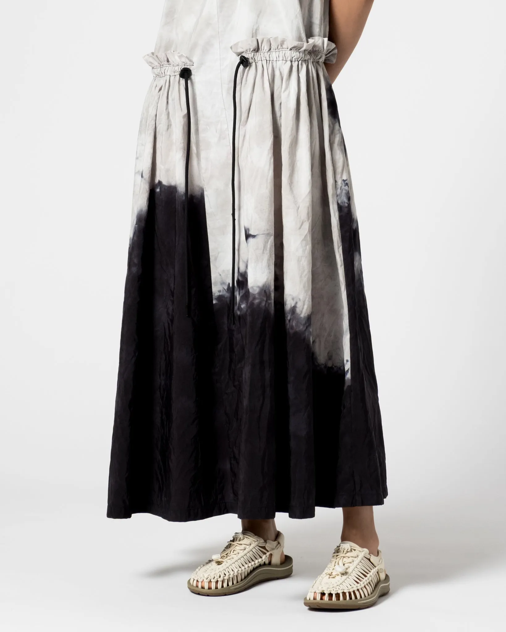 G.o.D Sun Dress Tie Dye Nylon Deep Sea