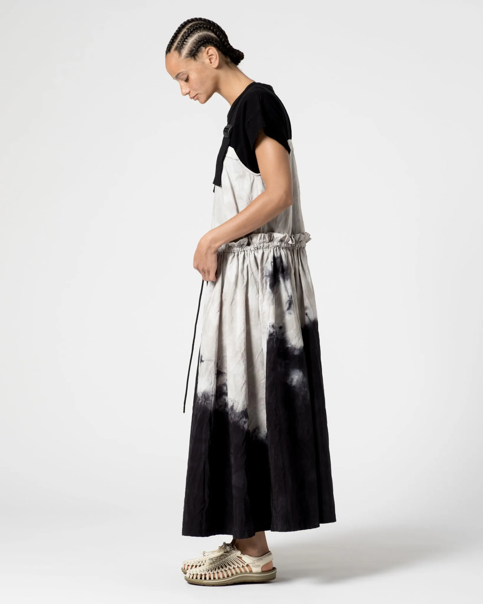 G.o.D Sun Dress Tie Dye Nylon Deep Sea