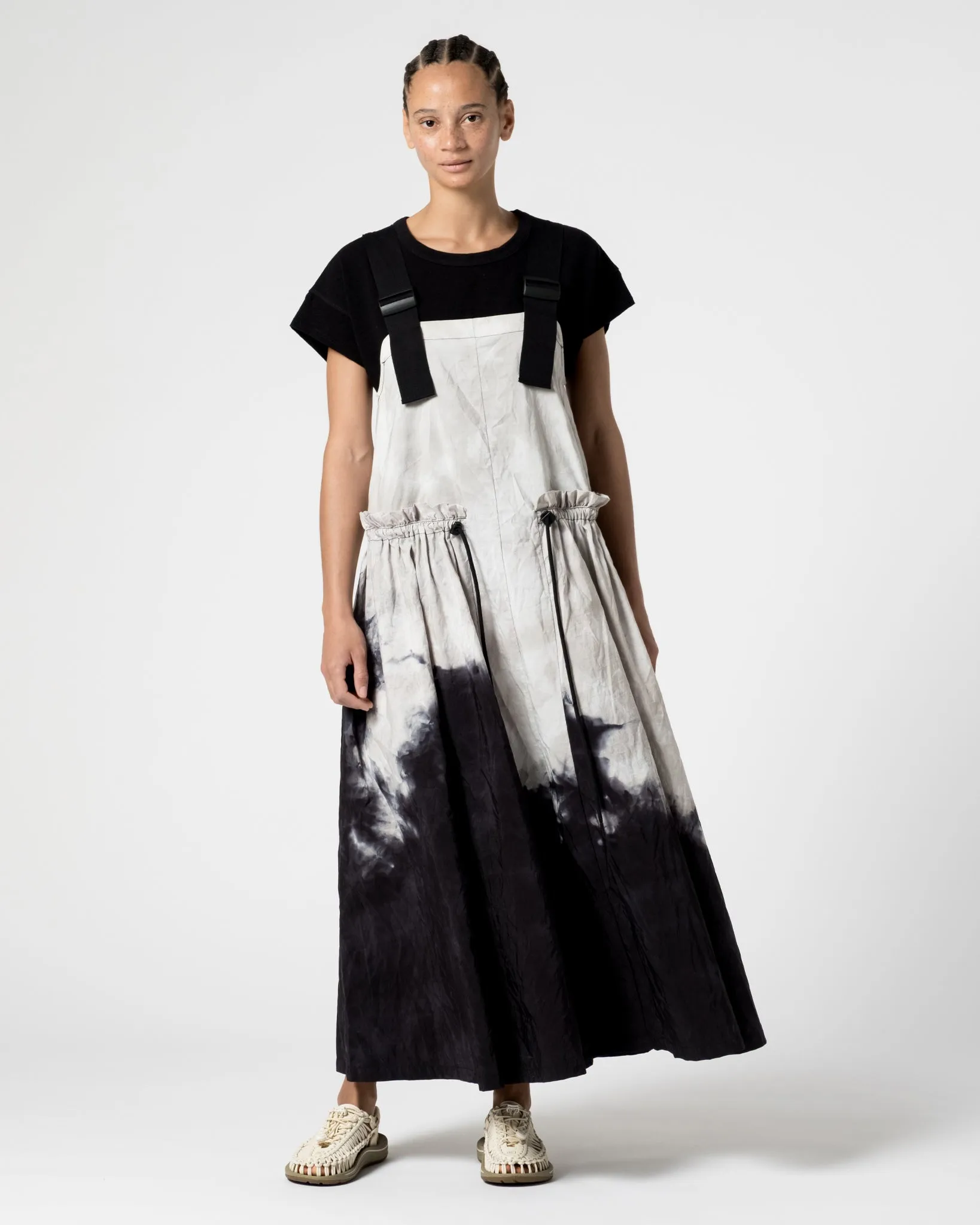 G.o.D Sun Dress Tie Dye Nylon Deep Sea