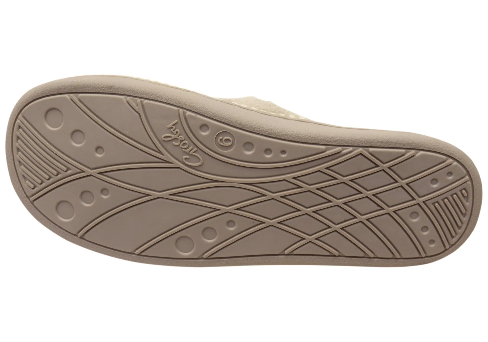 Grosby Invisible Loop Womens Comfortable Open Back Slippers
