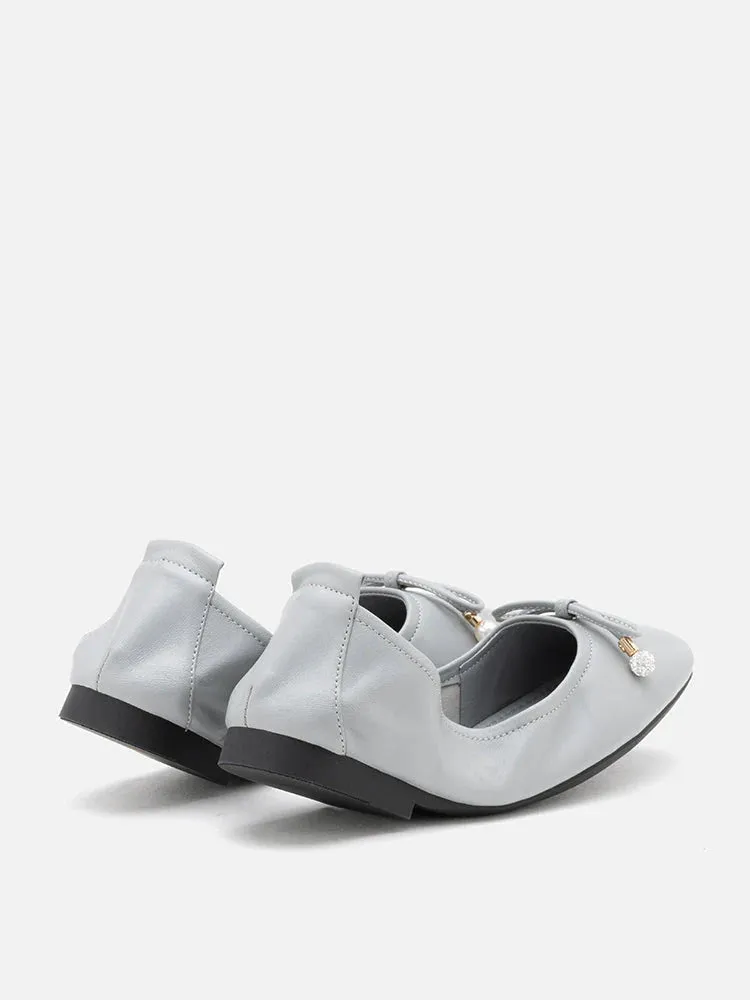Karla Bow Foldable Flats