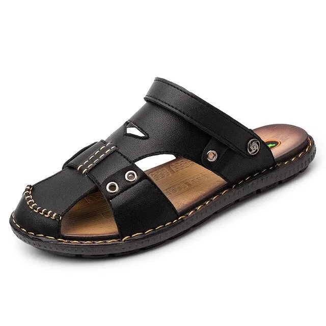 Leather Slippers