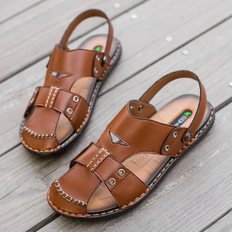 Leather Slippers