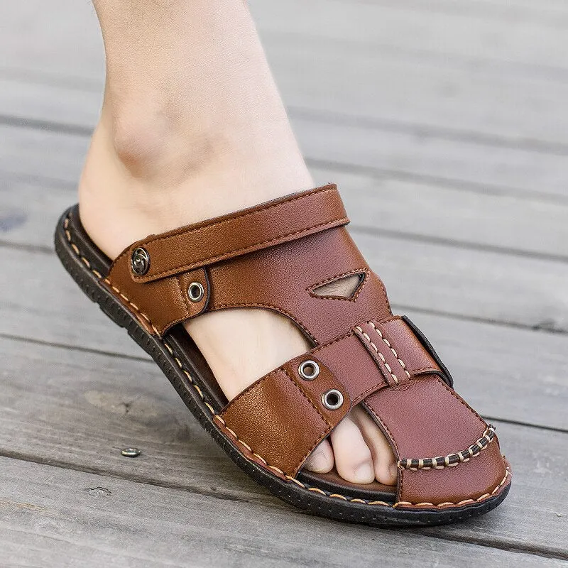 Leather Slippers