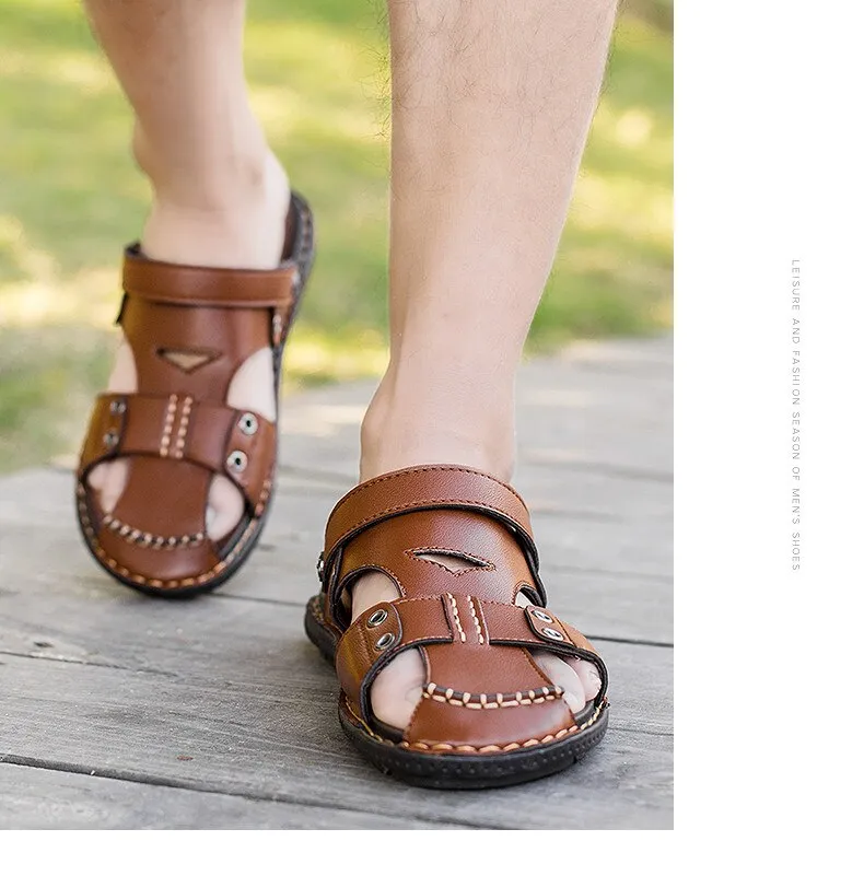 Leather Slippers