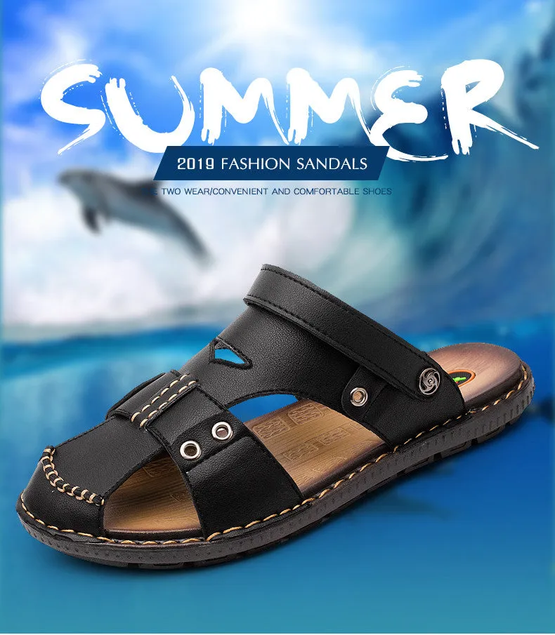 Leather Slippers